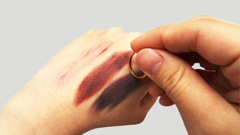 Kiểm tra chì bằng vàng/bạc chỉ mang tính chất sơ bộ, không hoàn toàn chính xác