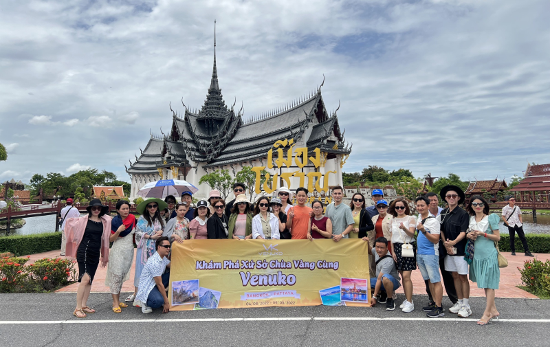 VENUKO TỔ CHỨC TOUR DU LỊCH THÁI LAN DÀNH CHO ĐẠI LÝ VÀ NHÀ PHÂN PHỐI KIM CƯƠNG