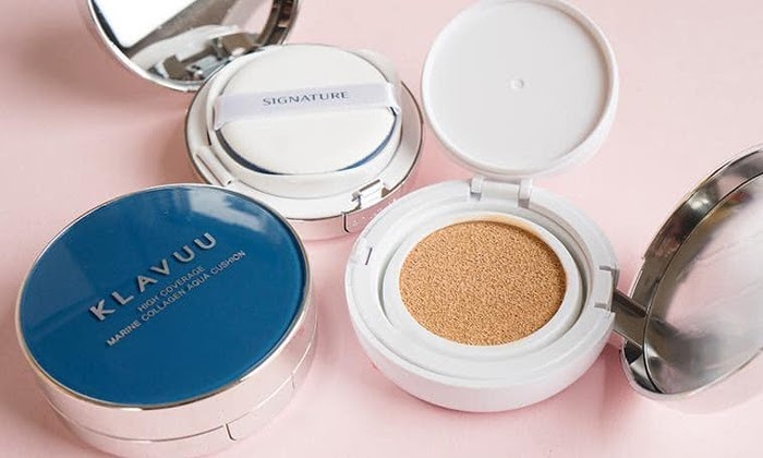 Review TOP 10 Phấn nước Hàn Quốc che phủ tốt nhất 2021