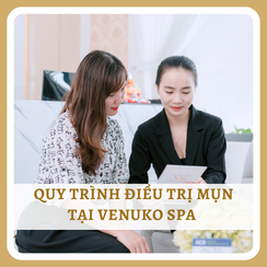 Quy trình điều trị mụn chuyên sâu tại Venuko Spa
