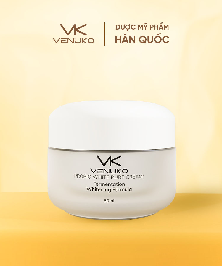 KEM DƯỠNG SÁNG DA VENUKO PROBIO WHITE PURE CREAM