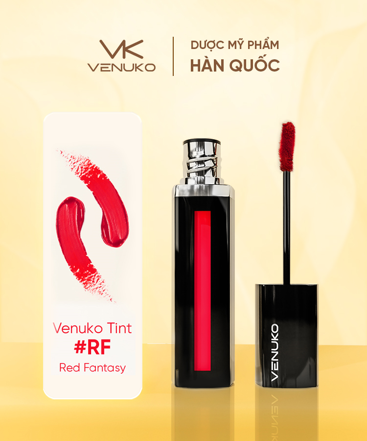 VENUKO TINT - RED FANTASY - ĐỎ TƯƠI